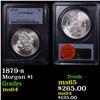 Image 1 : PCGS 1879-s Morgan Dollar $1 Graded ms64 By PCGS