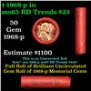 Image 1 : Shotgun Lincoln 1c roll, 1968-p 50 pcs Wrapper.