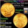 ***Auction Highlight*** 1875-cc Gold Liberty Double Eagle Near TOP POP! $20 Graded ms63+ By SEGS (fc