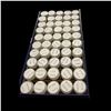 Image 2 : ***Auction Highlight*** Entire Roll Set of Silver Washington Proof State Quarters 2000 Coins all pr6