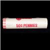 Image 2 : Shotgun Lincoln 1c roll, 1980-p 50 pcs Merchant Bank Wrapper.