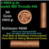 Image 1 : Shotgun Lincoln 1c roll, 1962-p 50 pcs Standard-Johnson Co. Wrapper.