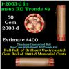 Image 1 : Shotgun Lincoln 1c roll, 2003-d 50 pcs Wrapper.