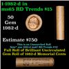 Image 1 : Shotgun Lincoln 1c roll, 1982-d 50 pcs Brandt Wrapper.