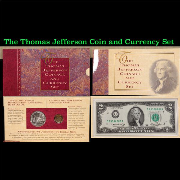 The Thomas Jefferson Coin and Currency Set