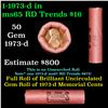 Image 1 : Lincoln 1c roll, 1973-d 50 pcs "Steel-Strong" Tubular Wrapper.