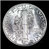 Image 3 : 1940-p Mercury Dime 10c Grades GEM+ FSB