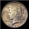 Image 2 : 1924-p Peace Dollar $1 Grades GEM+ Unc