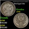 1929 Portugal 50 Centavos KM-577 Grades xf