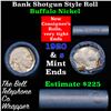 Image 1 : Buffalo Nickel Shotgun Roll in Old Bank Style 'Bell Telephone'  Wrapper 1920 & S Mint Ends