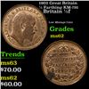 Image 1 : 1902 Great Britain 1/3 Farthing KM-791 Grades Select Unc