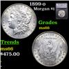 Image 1 : 1899-o Morgan Dollar $1 Graded ms66 BY SEGS