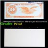 Proof 1882 $500 Gold Certificate - BEP Intaglio Souvenir Card Grades Proof