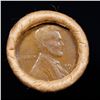Image 3 : Mixed small cents 1c orig shotgun roll, 1919-S Wheat Cent, 1864 Indian Cent other end, Brinks Wrappe