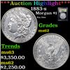 Image 1 : ***Auction Highlight*** 1883-s Morgan Dollar $1 Graded Select Unc By USCG (fc)