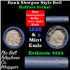 Image 1 : Buffalo Nickel Shotgun Roll in Old Bank Style 'Bell Telephone'  Wrapper 1925 & S Mint Ends