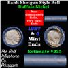 Image 1 : Buffalo Nickel Shotgun Roll in Old Bank Style 'Bell Telephone'  Wrapper 1927 & D Mint Ends