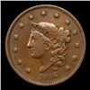 Image 2 : 1836 Coronet Head Large Cent 1c Grades vf++