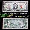 Image 1 : 1963 $2 Red seal United States Note Grades Gem CU