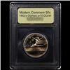 Image 2 : Proof 1992-S Olympic Modern Commem Half Dollar 50c Graded GEM++ Proof Deep Cameo By USCG