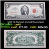 Image 1 : 1963 $2 Red seal United States Note Grades Gem CU