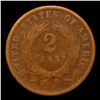 Image 3 : 1870 Two Cent Piece 2c Grades vg+