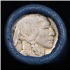 Image 2 : Buffalo Nickel Shotgun Roll in Old Bank Style 'Bell Telephone'  Wrapper 1924 & S Mint Ends