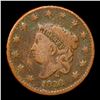 Image 2 : 1828 Lg Narrow Date Coronet Head Large Cent 1c Grades f+