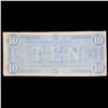 Image 2 : 1864 $10 Confederate Note, T-68 Grades vf++