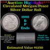 ***Auction Highlight***  First Financial Shotgun 1880 & 'P' Ends Mixed Morgan/Peace Silver dollar ro