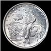 Image 2 : 1925 Stone Mountain Old Commem Half Dollar 50c Grades GEM+ Unc