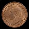 Image 2 : 1951 Great Britain 1 Farthing KM-867 Grades Select Unc BN