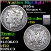 ***Auction Highlight*** 1895-s Morgan Dollar $1 Graded vf30 BY SEGS (fc)