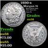 1890-s Morgan Dollar $1 Grades Choice AU/BU Slider