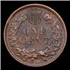 Image 3 : 1881 Indian Cent 1c Grades xf+