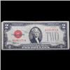 Image 2 : 1928F $2 Red Seal United States Note Grades vf, very fine