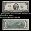 1976 $2 Green Seal Federal Reserve Note (Philadelphia, PA) Grades Gem CU