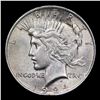 Image 2 : 1924-p Peace Dollar $1 Grades Choice Unc