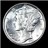Image 2 : 1941-s Mercury Dime 10c Graded ms67 fsb BY SEGS