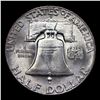 Image 3 : 1948-d Franklin Half Dollar 50c Grades Choice Unc FBL