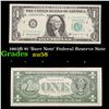 Image 1 : 1963B $1 'Barr Note' Federal Reserve Note Grades Choice AU/BU Slider