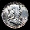 Image 2 : 1956-p Franklin Half Dollar 50c Grades Select+ Unc