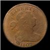 Image 2 : 1802 Draped Bust Large Cent 1c Grades g, good