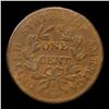 Image 3 : 1802 Draped Bust Large Cent 1c Grades g, good
