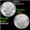 Image 1 : 1899-o Morgan Dollar $1 Grades Choice Unc