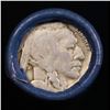 Image 2 : Buffalo Nickel Shotgun Roll in Old Bank Style 'Bell Telephone'  Wrapper 1920 & S Mint Ends