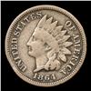 Image 2 : 1864 CN Indian Cent 1c Grades vf+