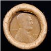 Image 3 : Mixed small cents 1c orig shotgun roll, 1916-D Wheat Cent, 1896 Indian Cent other end, Brinks Wrappe