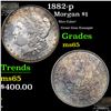 Image 1 : 1882-p Morgan Dollar $1 Grades GEM Unc