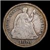 Image 2 : 1870-p Seated Liberty Half Dime 1/2 10c Grades f+